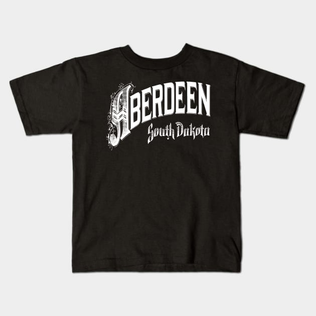 Vintage Aberdeen, SD Kids T-Shirt by DonDota